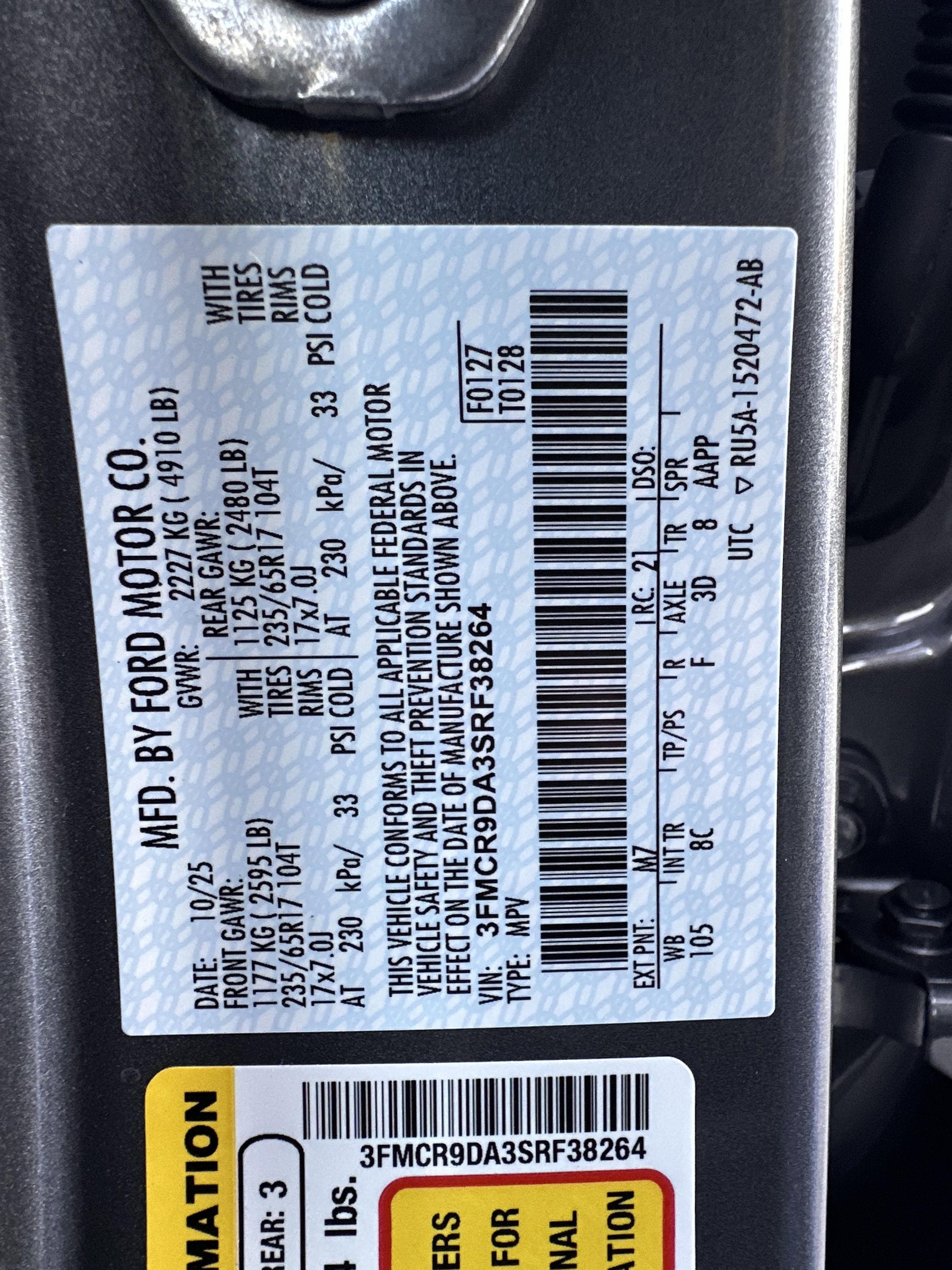 2025 Ford Bronco Sport Badlands