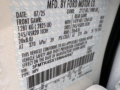 2025 Ford Mustang Mach-E GT