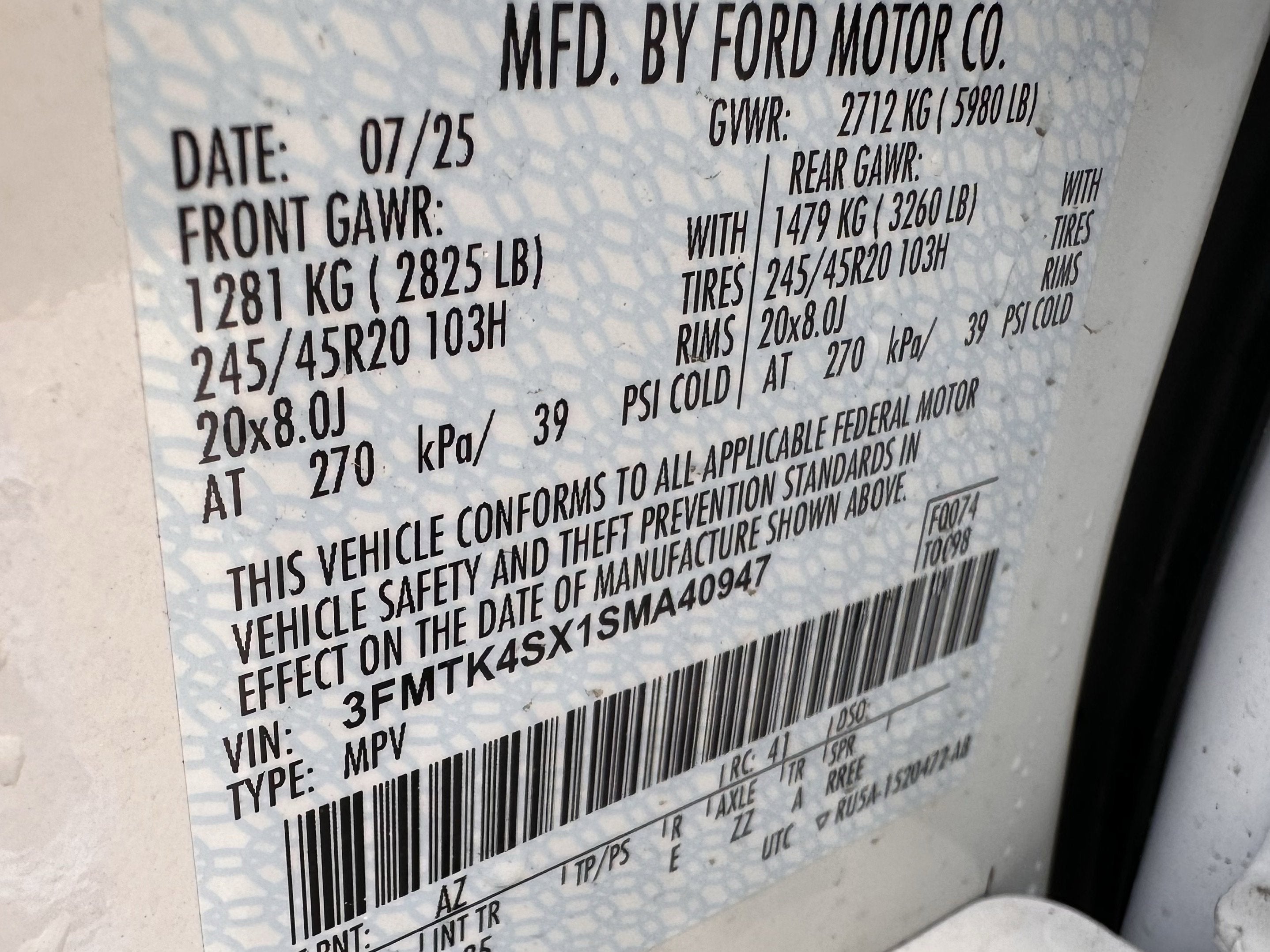 2025 Ford Mustang Mach-E GT