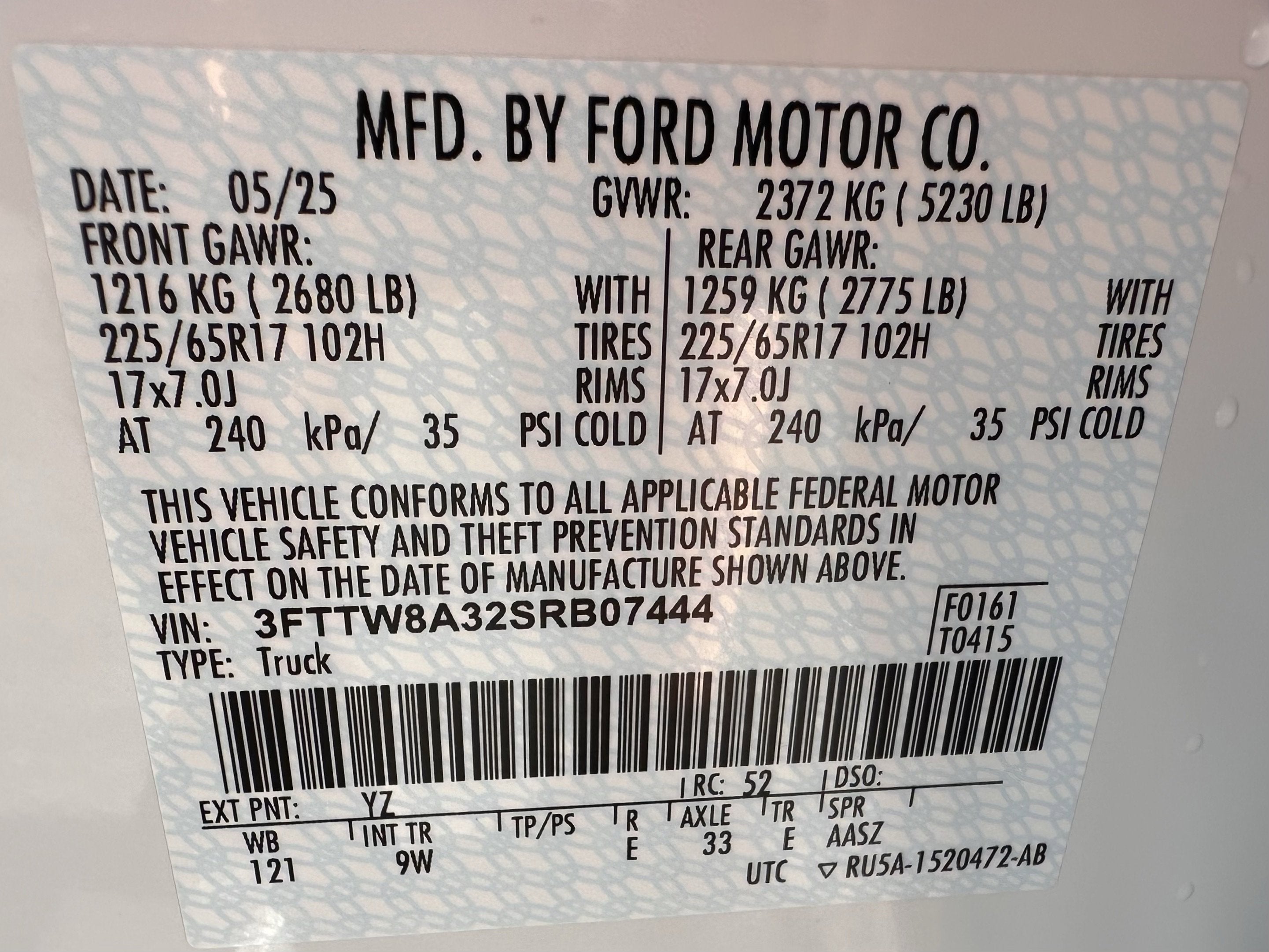 2025 Ford Maverick XL