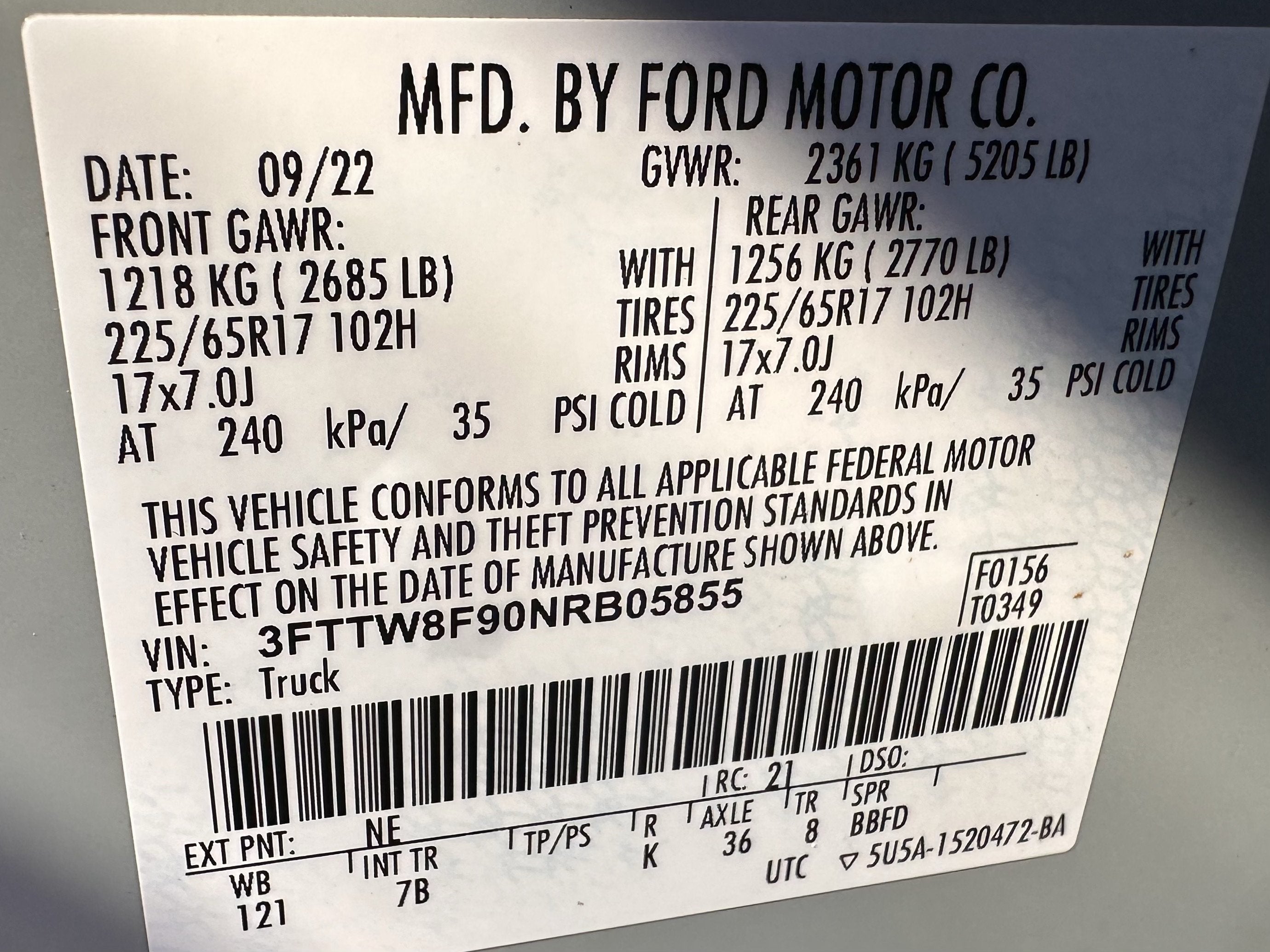 2022 Ford Maverick XLT