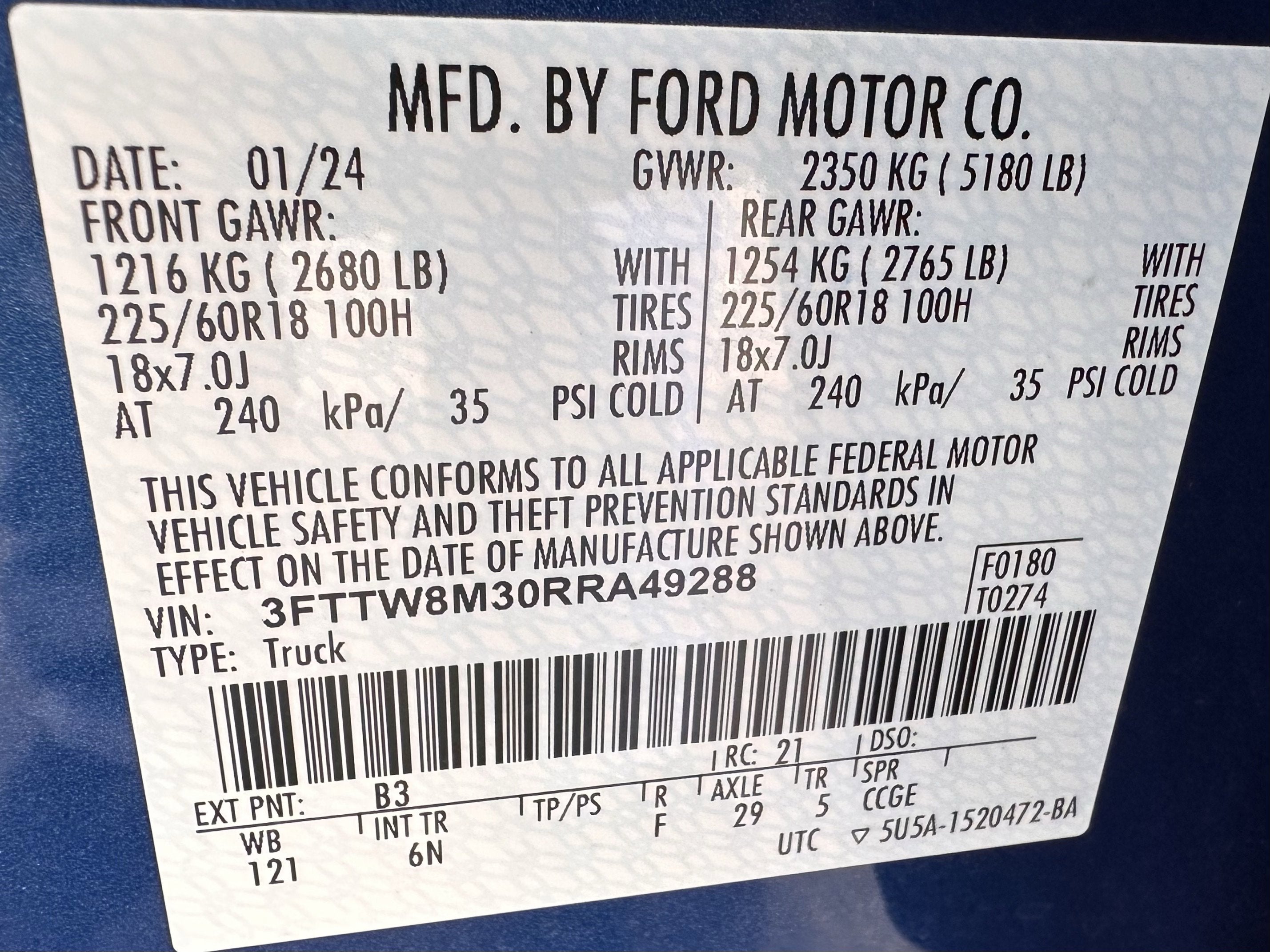 2024 Ford Maverick LARIAT