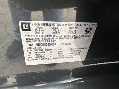 2017 GMC Sierra 1500 SLT