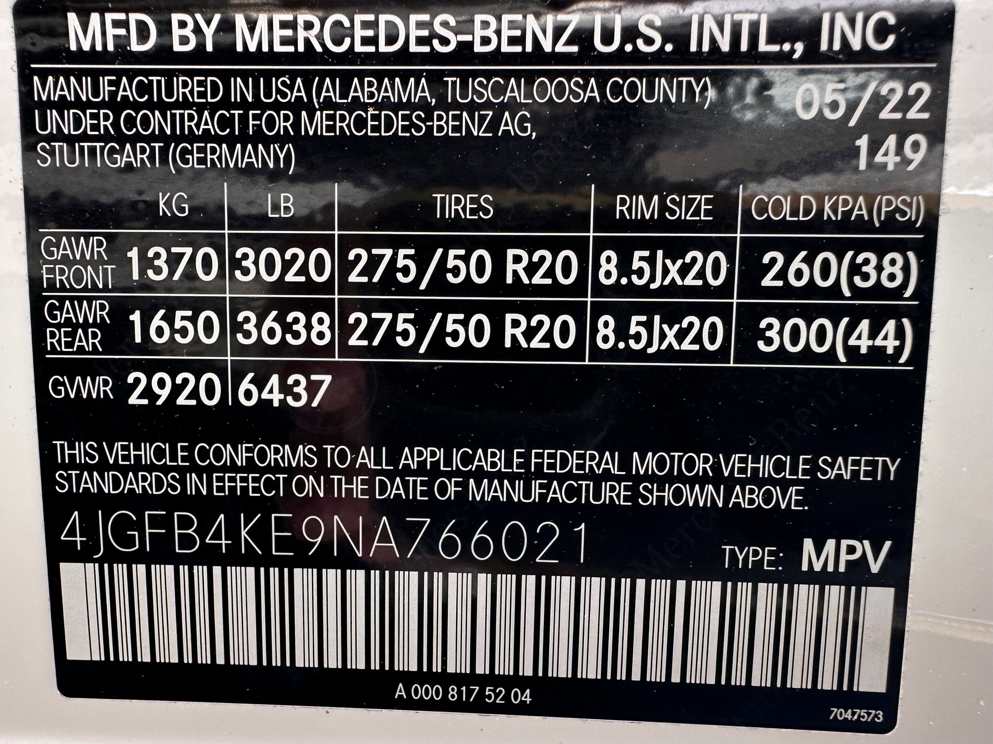 2022 Mercedes-Benz GLE GLE 350