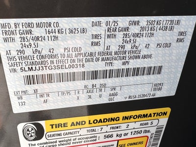 2025 Lincoln Navigator L Black Label