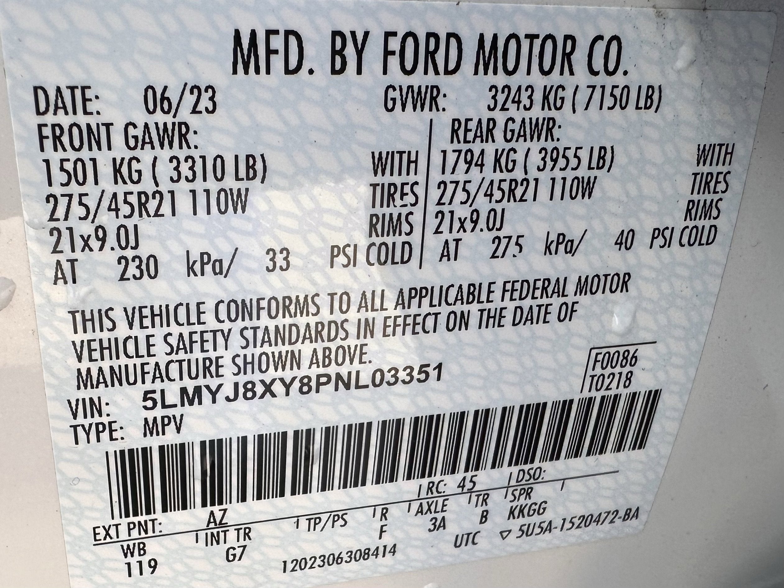 2023 Lincoln Aviator Grand Touring