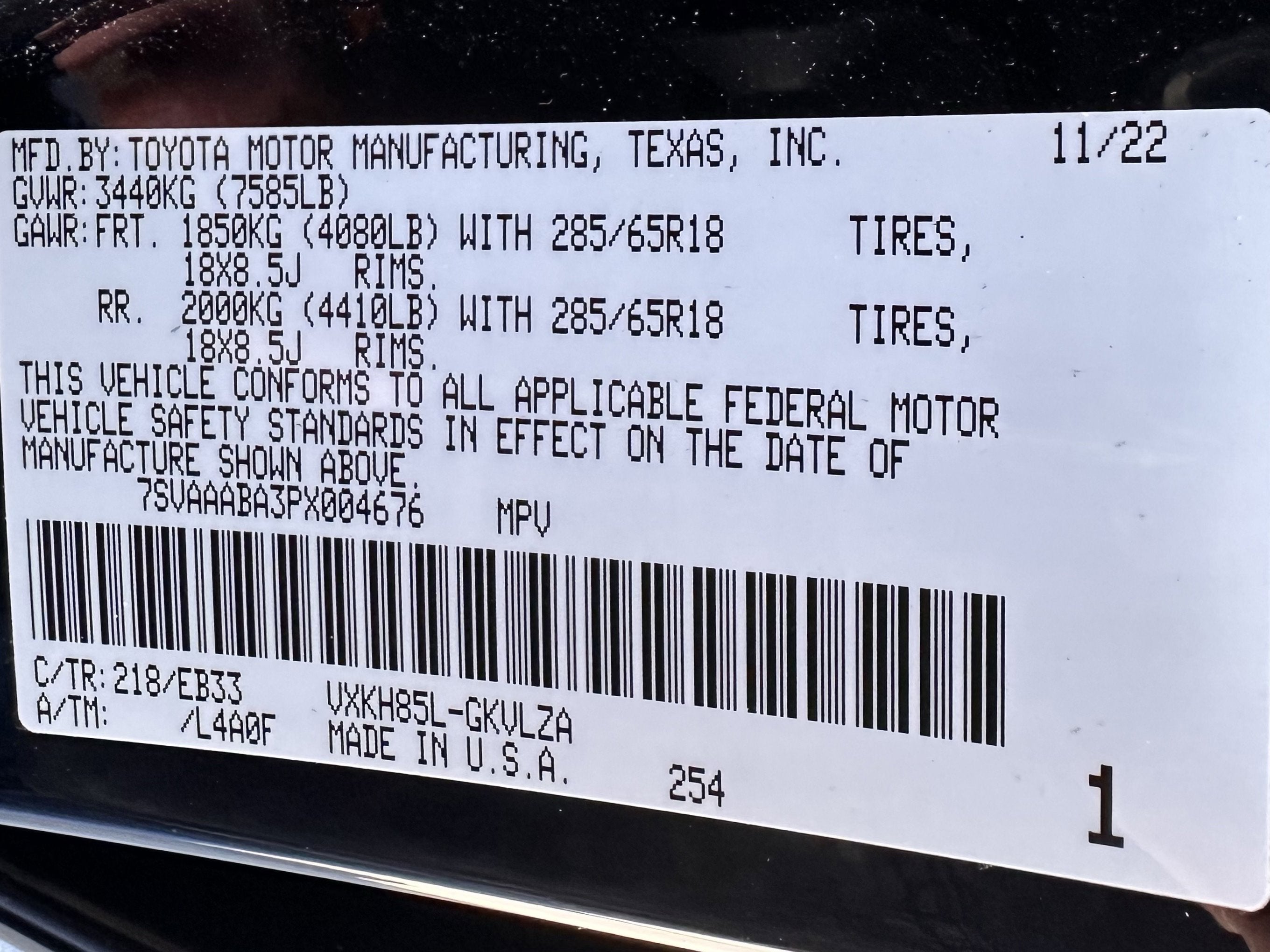 2023 Toyota Sequoia TRD Pro