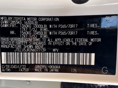 2022 Toyota 4Runner TRD Pro