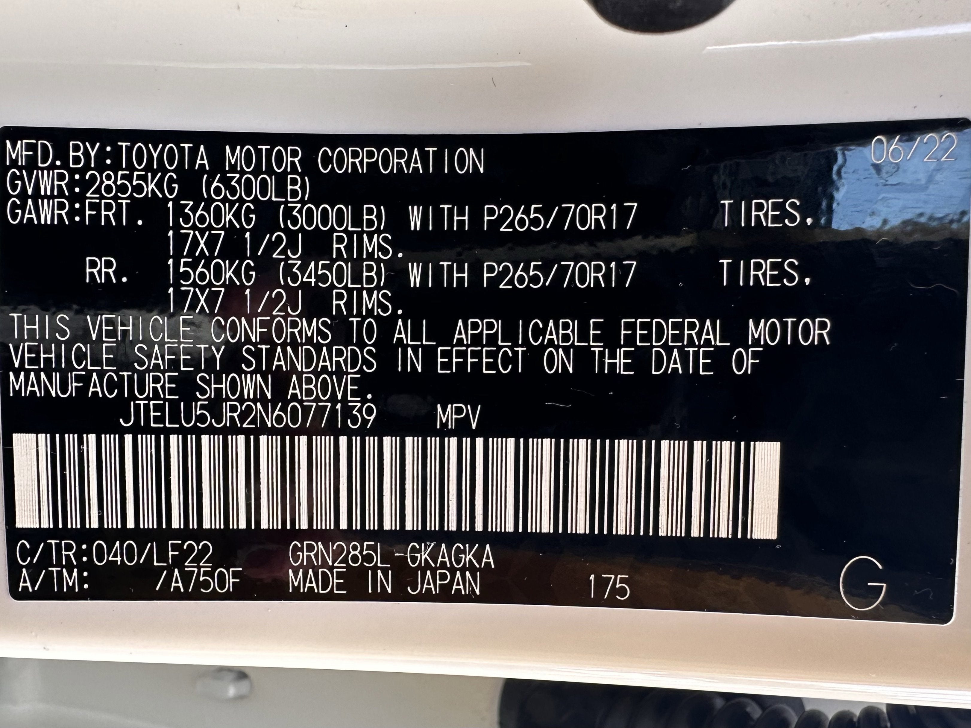 2022 Toyota 4Runner TRD Pro