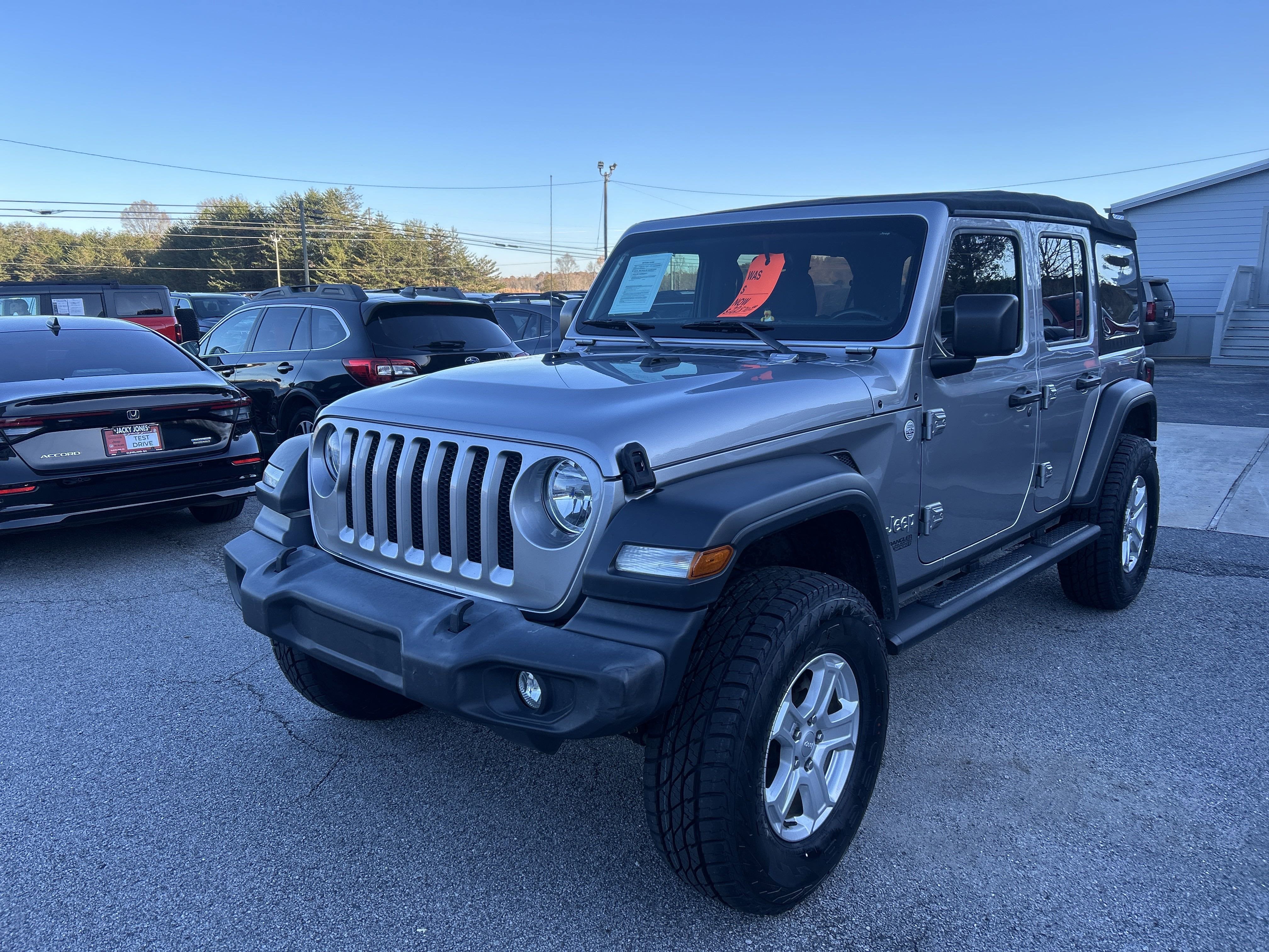 2018 Jeep Wrangler Unlimited Sport S