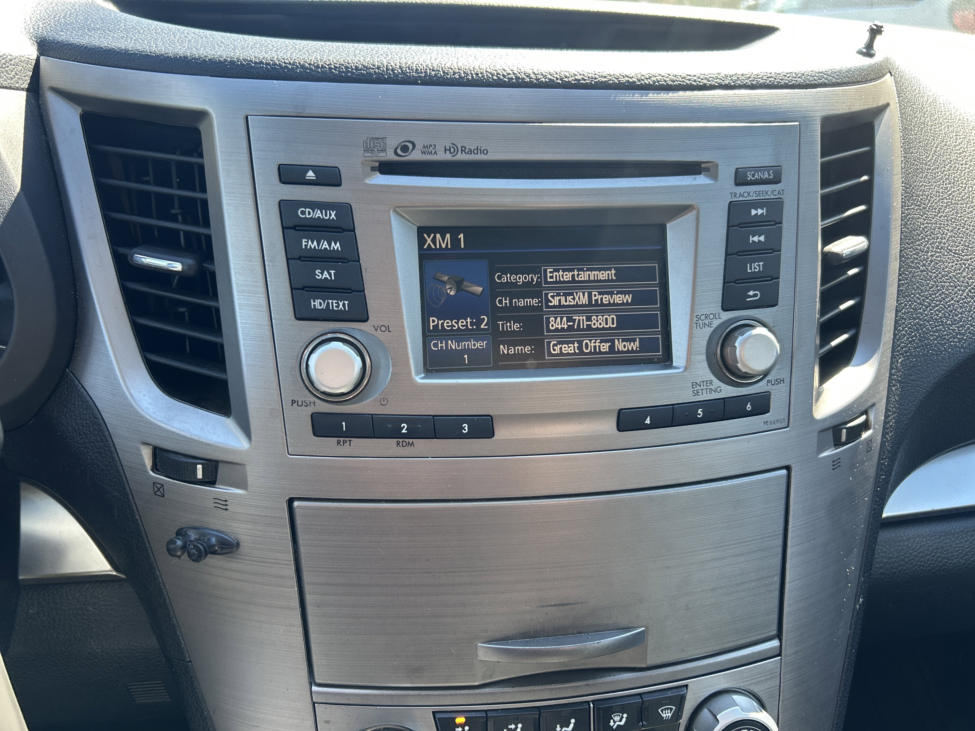 2014 Subaru Outback 2.5i Premium