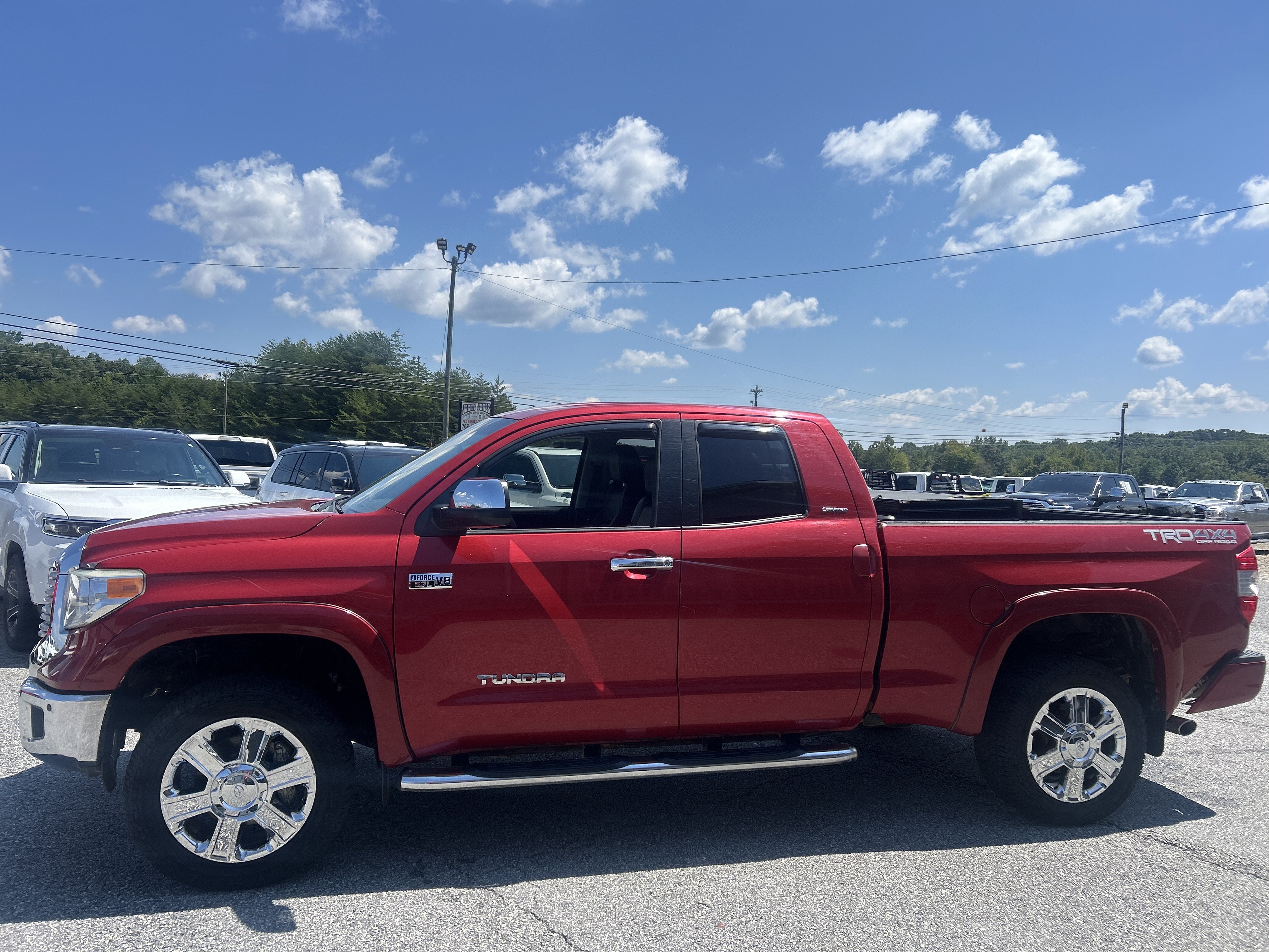 Used 2015 Toyota Tundra Limited with VIN 5TFBY5F10FX420176 for sale in Cleveland, GA