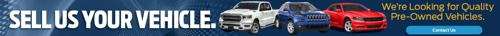 Sell Us Your Vehicle